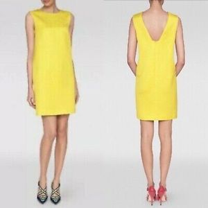 LK BENNETT 🍋 Fabulous Yellow shift dress Sz6 🍋